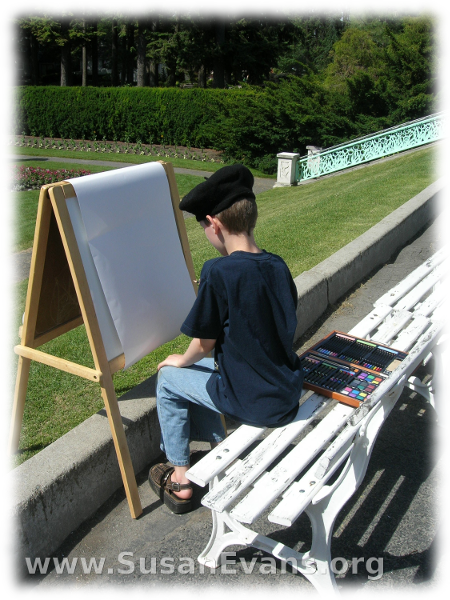 painting-on-an-easel