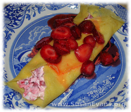 strawberry-crepes