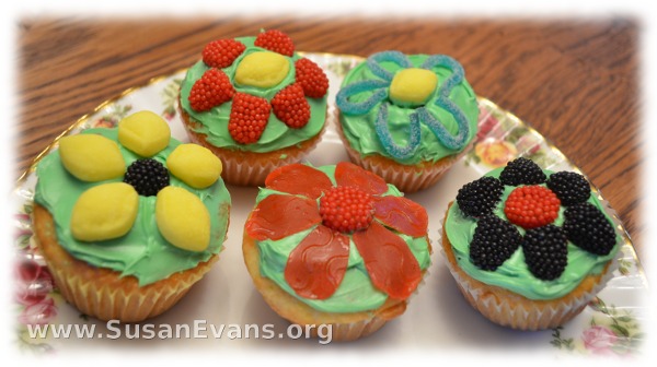 flower-cupcakes