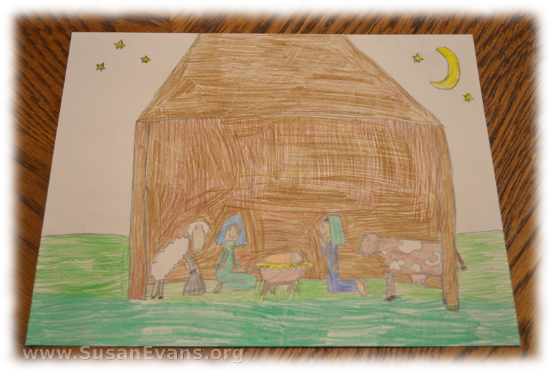 nativity-drawing