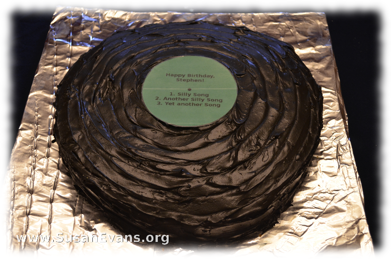 1970's-record-cake