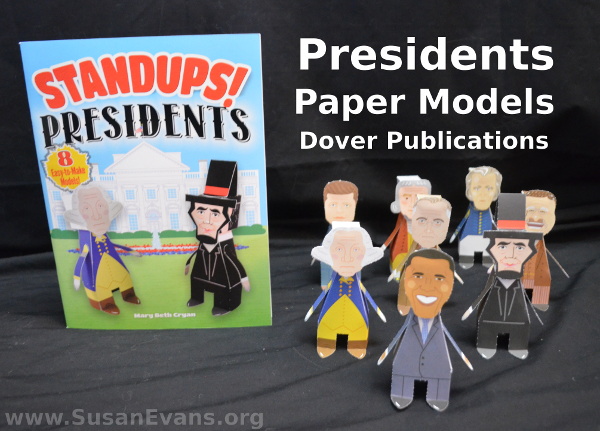 presidents-paper-models