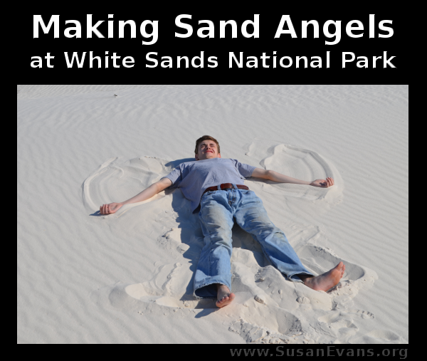making-sand-angels